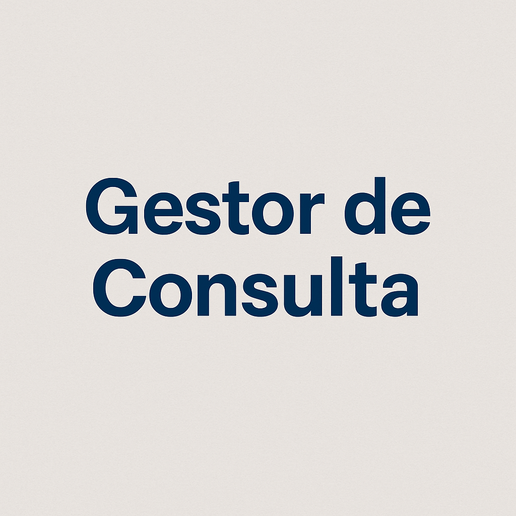 Gestor de Consulta